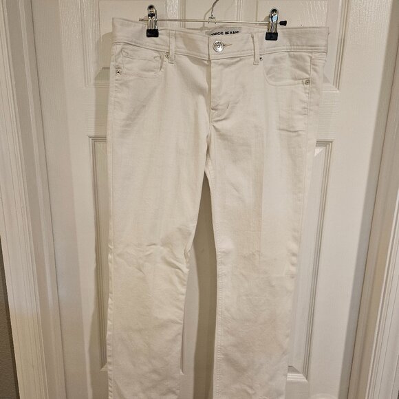 EXPRESS WOMEN'S JEANS SIZE 10 CROPPED STELLA LOW RISE SKINNY - Picture 1 of 3